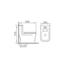 Zilver One Piece Toilet ::ID:: ZTOT145