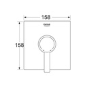 Gorhe Allure Dail Mixer W/O Divertor ::ID:: 19317