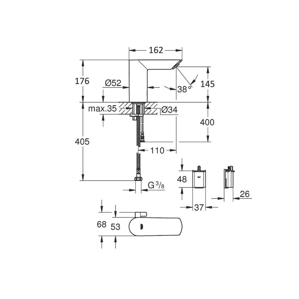 Zilver Sensor Mixer AC & DC: ZY9113