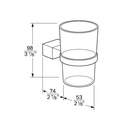 Inda Glass Holder  ::ID:: A33100CR