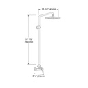 Zilver Bath Mixer w/o Shower Rod & Shwr ::Id:: ZPYD500