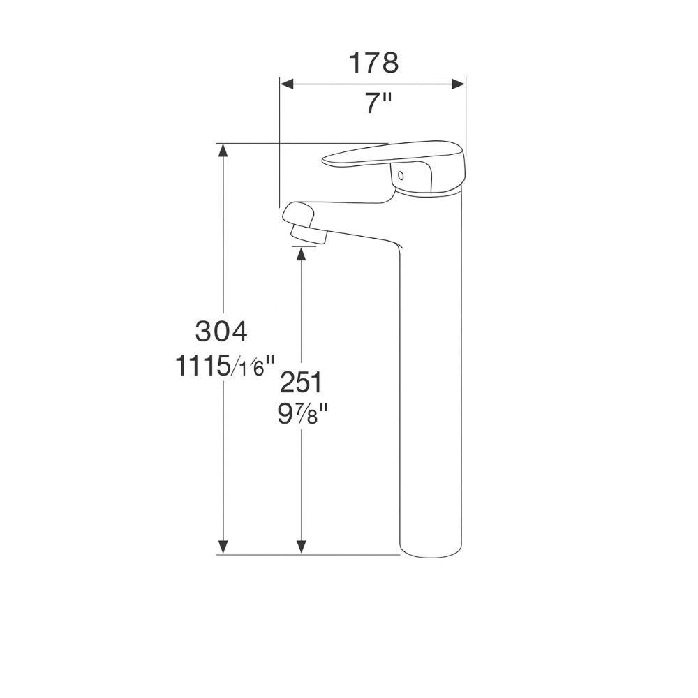 Zilver Ecoloop Basin Long (ED119L)