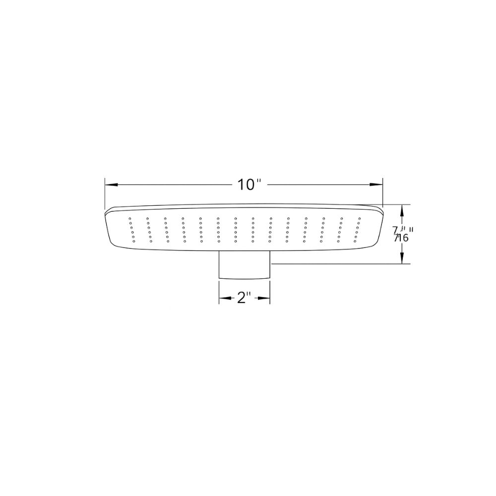 ZILVER LUXRY SHOWER HEAD (SOS1601)