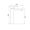 Zilver Pyramid Wash Basin Mixer (ZPYD100)