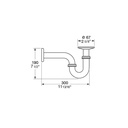 GROHE P-TRAP 1-1/4 ::ID:: 28961