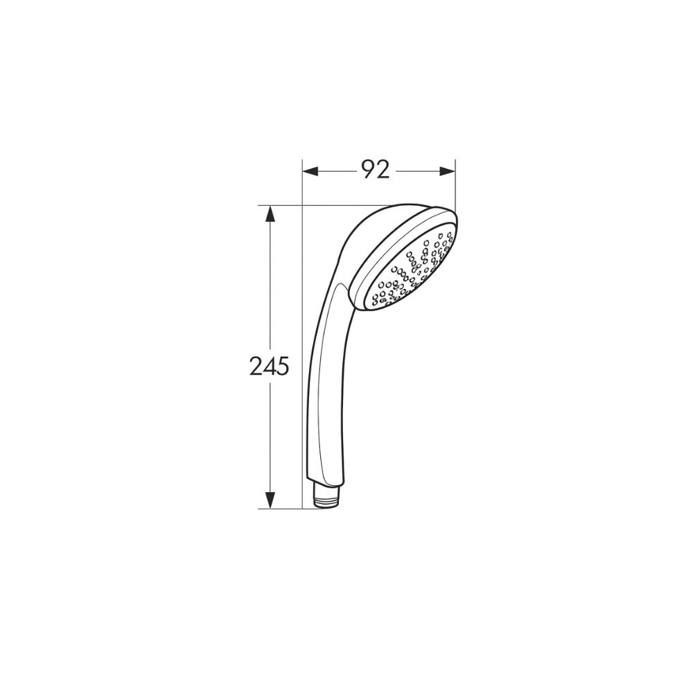 GROHE RELEXA HAND SHOWER FIVE SPRAY ::ID:: 28796