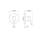 Grohe Concetto shower plate (19345001)