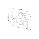 Grohe Quadra Bath Mixer (32638)