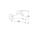 ZILVER VALUE BATH MIXER (MT80133)