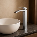 Zilver Wave Basin Mixer Tall (BSB1285)