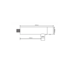 Zilver Wall Mounted Basin Tap Sensor ::ID::ZY7113