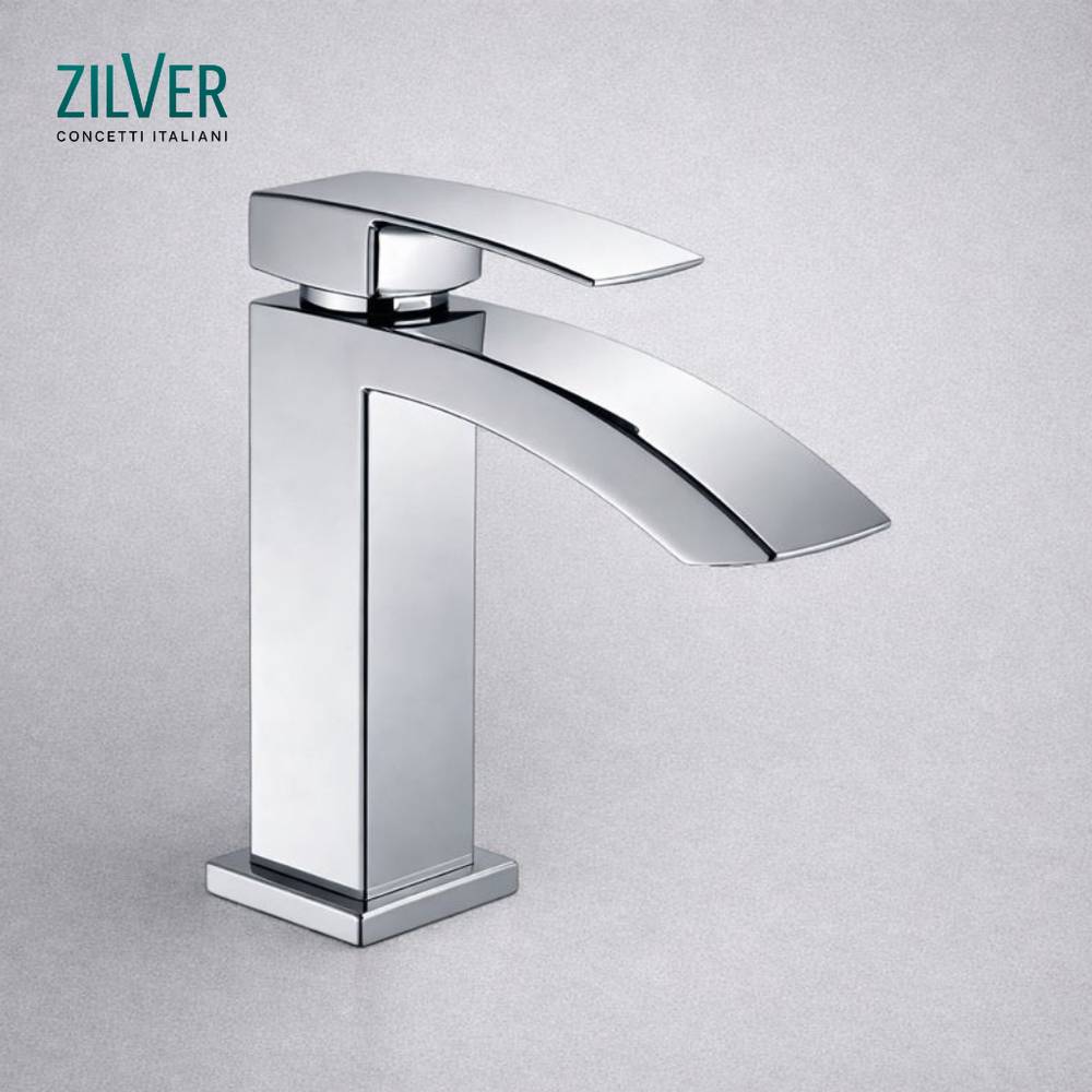 Zilver Wave Basin Mixer ::ID:: BSB1284