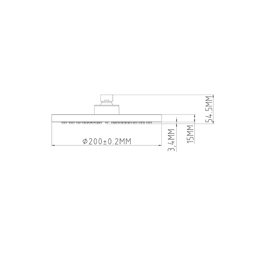 ZILVER RAINSHOWER ABS ROUND-(AR2T101CP)::ID::ZRS101