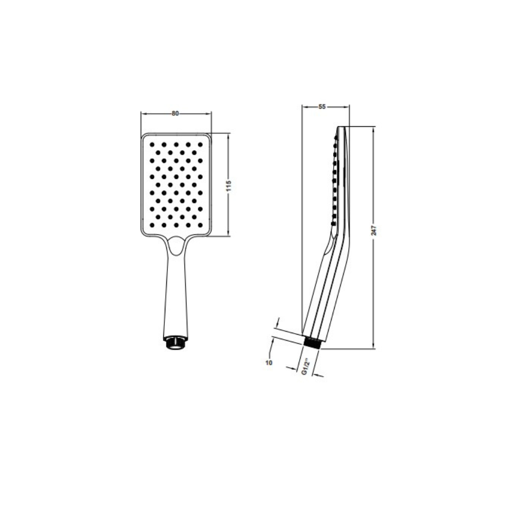 Zilver Hand Shower ::ID:: J111
