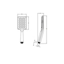 Zilver Hand Shower ::ID:: J111