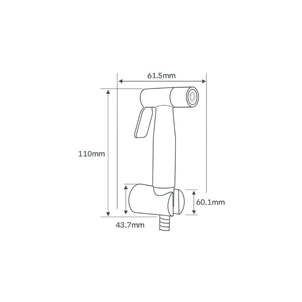 Zilver Toilet Shower Sets TS104 ::ID:: TS104