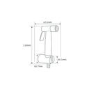 Zilver Toilet Shower Sets TS104 ::ID:: TS104