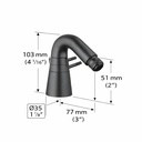 GROHE BEDIT MIXER WITH WASTE ::ID:: 32466BK