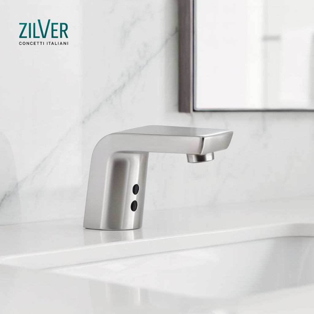 ZILVER SENSOR TAP WITH A/C & D/C  (ZY8155AD)