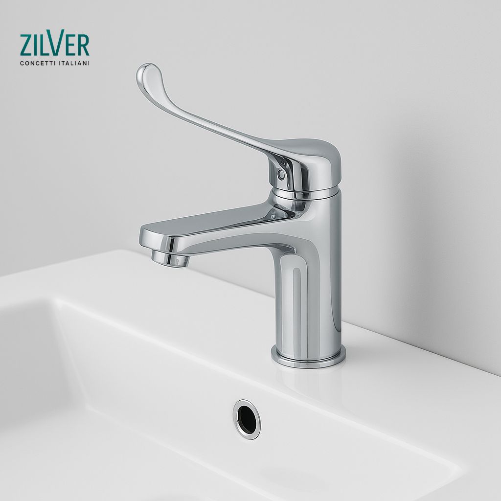 Zilver Hospital Mixers Sink Mounted ( UB002)