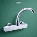 Zilver Kitchen Sink Mixer Wall Knob Type  (EFB901)