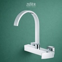 Zilver Kitchen Sink Mixer Wall Lever (EFB902)