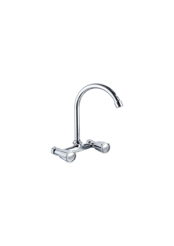 Zilver Sink Mixer Double Knob ::ID:: GX9115