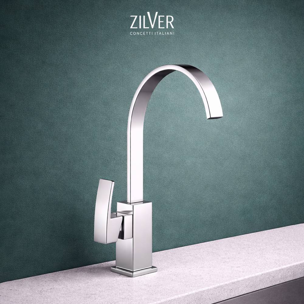 Zilver Wave Sink Mixer (BSB1286)