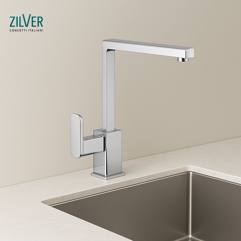 Zilver Pretty Kitchen Sink Mixer (EFR501)