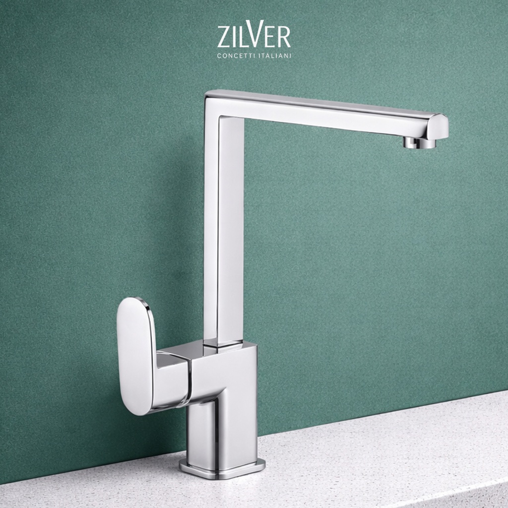 Zilver Pretty Kitchen Sink Mixer (EFR501)