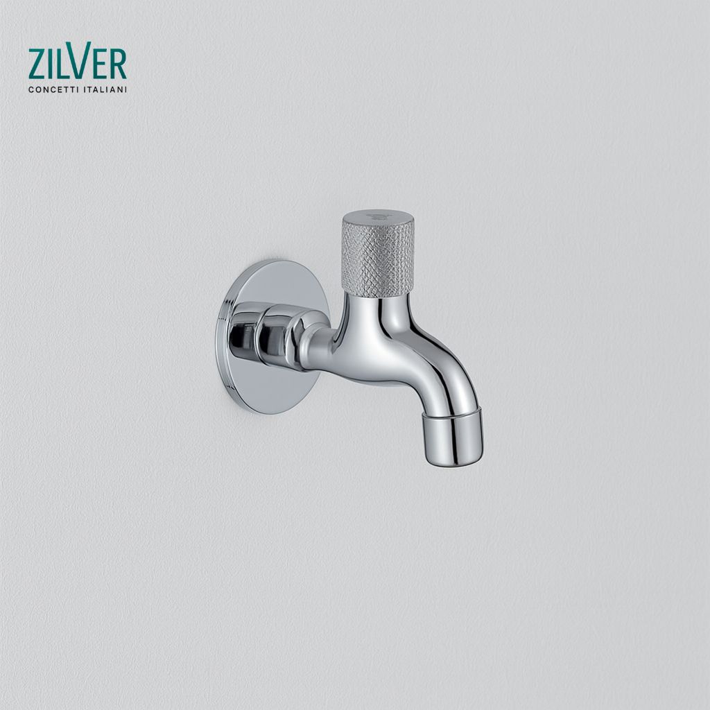 Zilver Single Bib Tap (ZES03)
