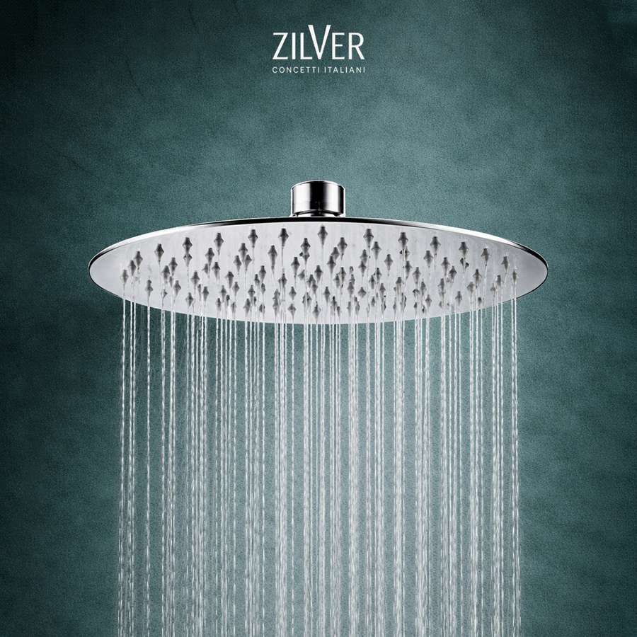 Zilver Rain Head Shower 10" ::ID:: ZUFO12
