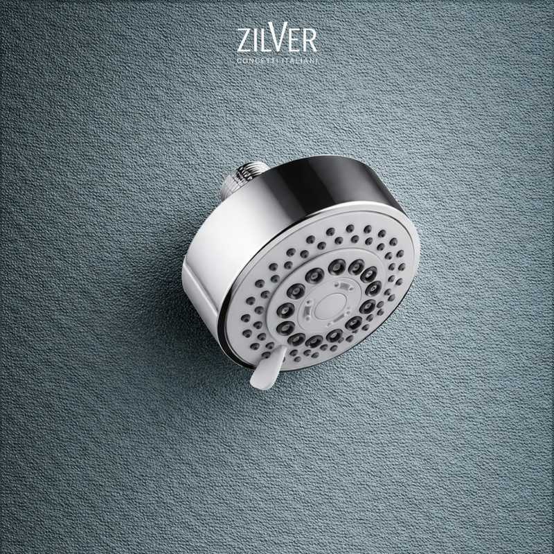 Zilver Head Shower 5 spray (SH103)