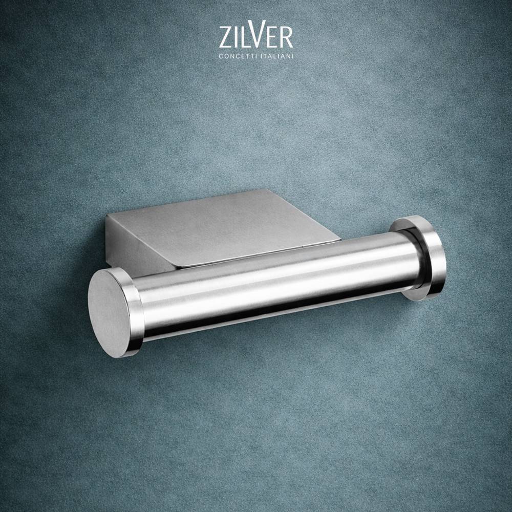 Zilver Cube Hook Double (0811)