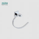 Zilver Platz Towel Ring (0913)
