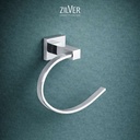 Zilver Platz Towel Ring (0913)
