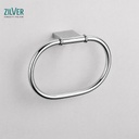 Zilver Cube Towel Ring (0813) 