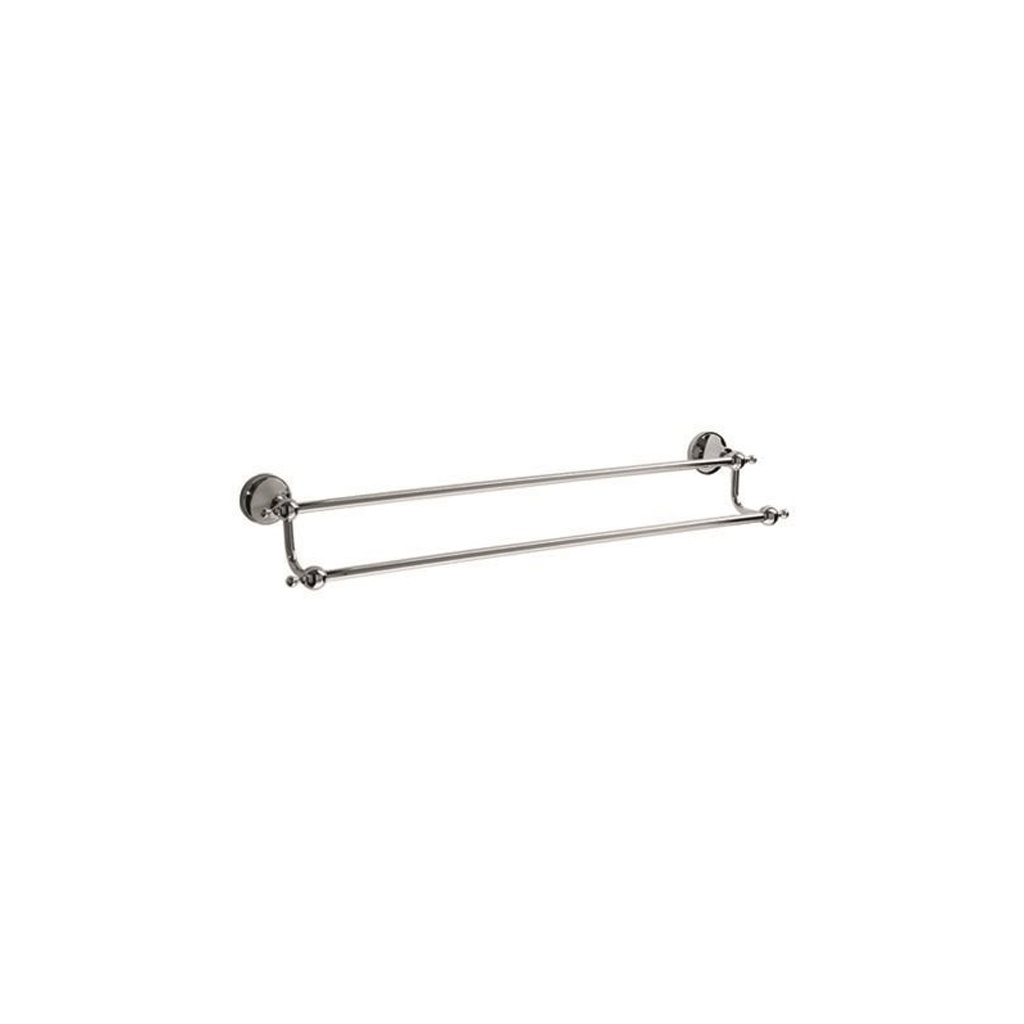INDA DOUBLE TOWEL BAR 60 CM ::ID:: A8592