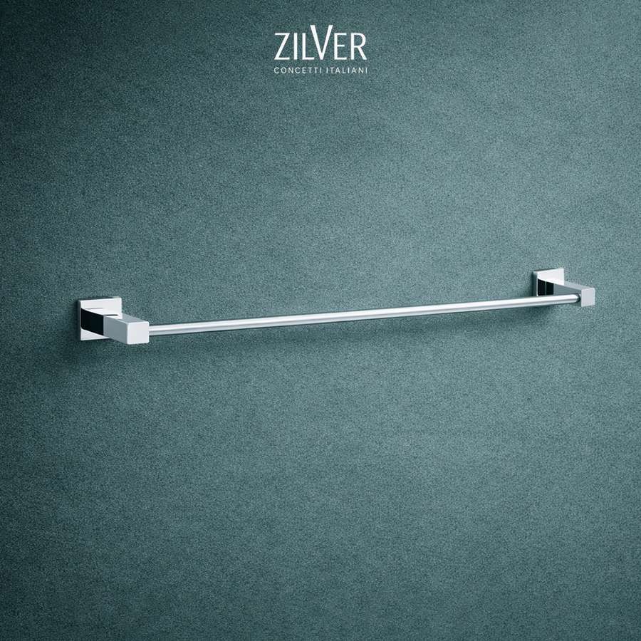 Zilver Platz Towel Rail (0914) 