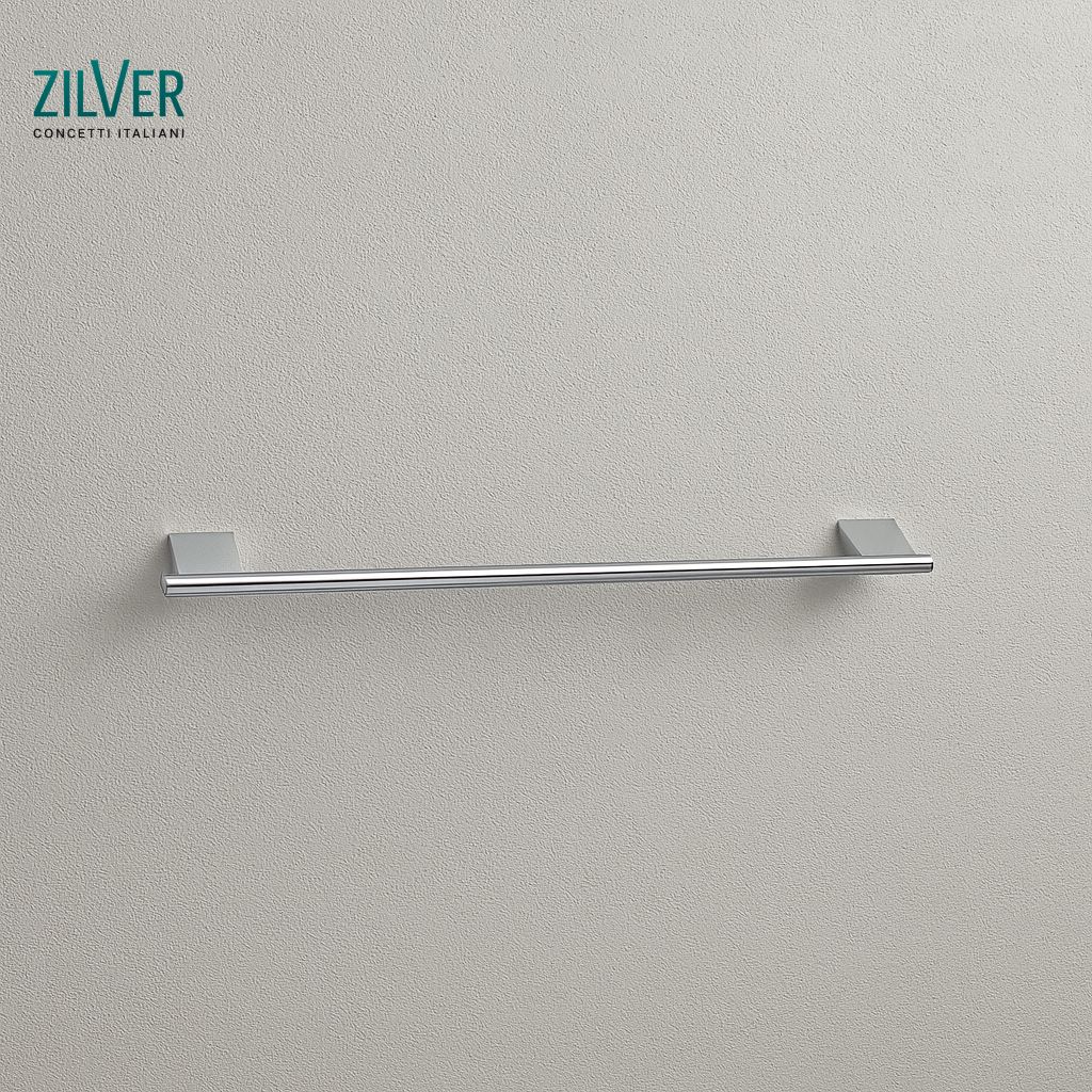 Zilver Cube Towel Rail (0814)