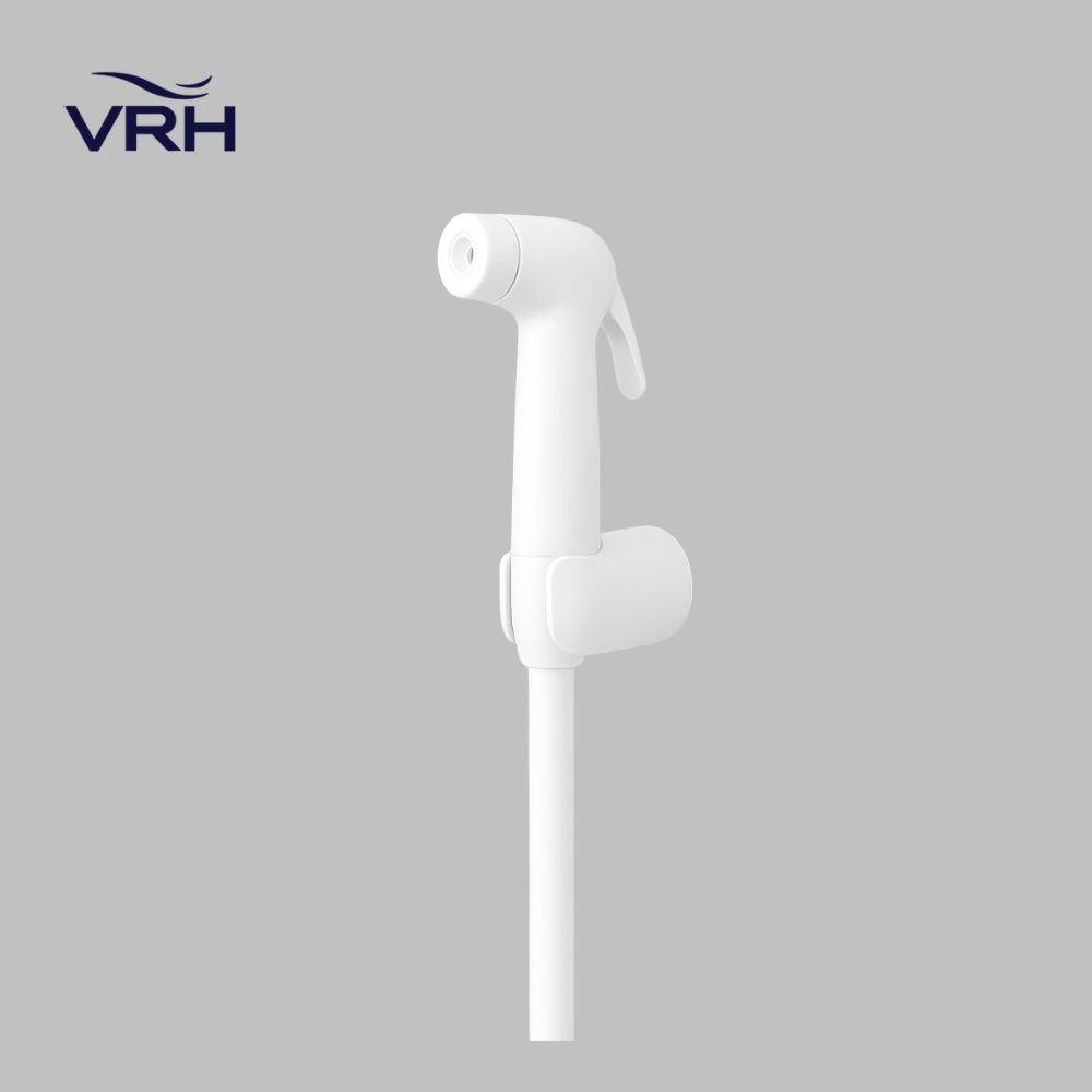VRH HOY TOILET SHOWER SET WHITE (FXHOY013W)