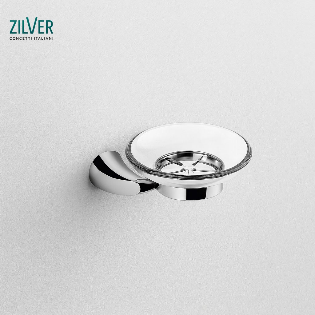 Zilver Rio Soap Dish (0126) 