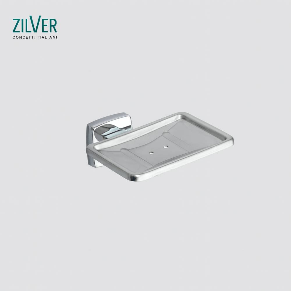 Zilver Platz Soap Dish ::ID: 0916B