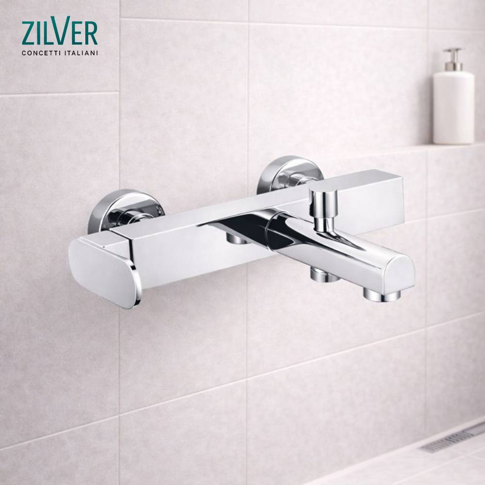 Zilver Bold Bath Mixer (EFR201)