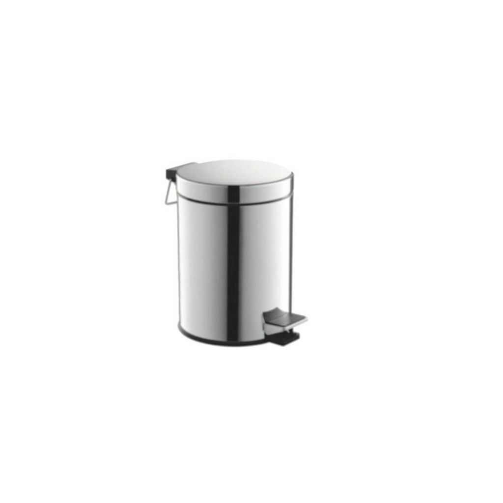 ZILVER DUSTBIN 5 LTR ::ID:: DB002