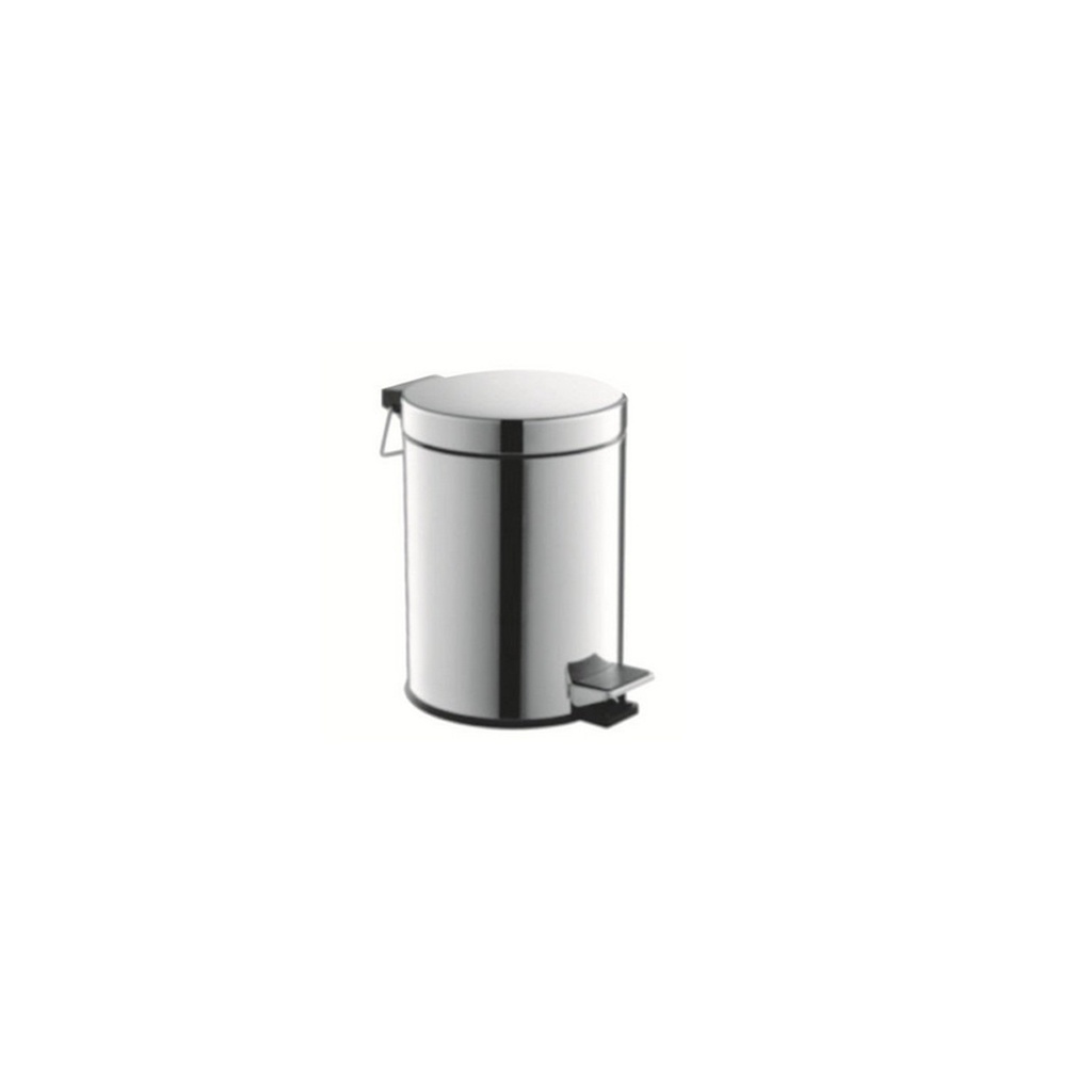 ZILVER DUSTBIN WITH COVER 8 LTR ::ID:: DB003