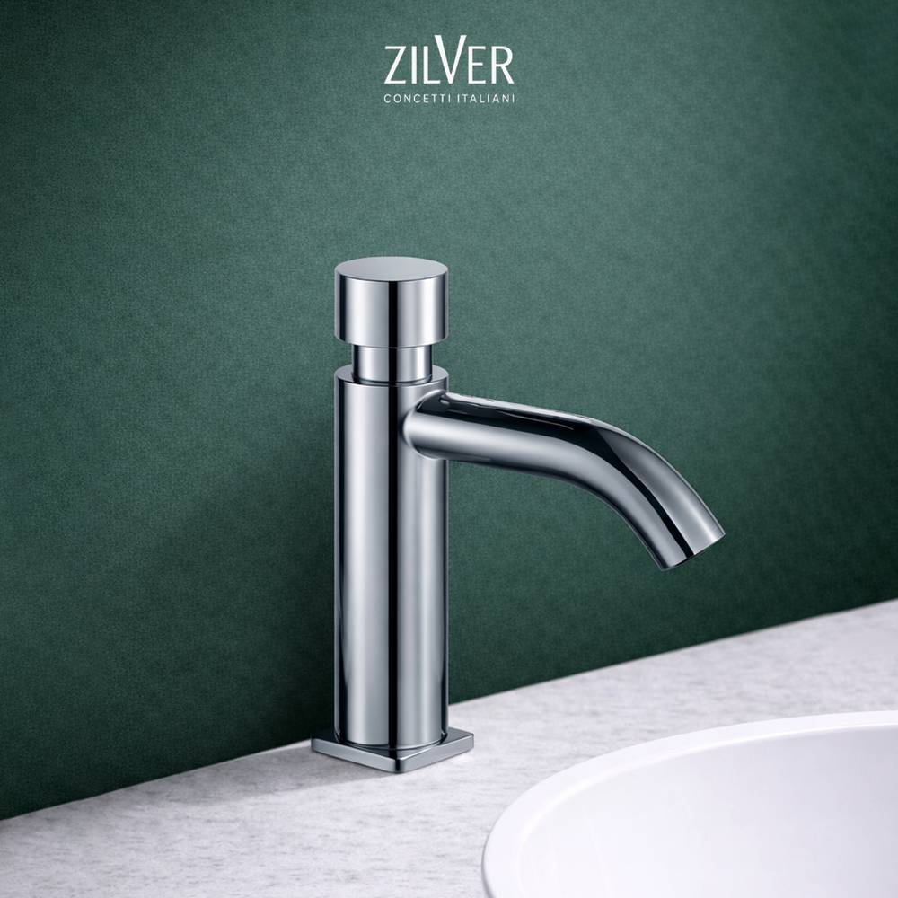 ZILVER SELF CLOSING TAP SINK MOUNTED (GS1119)