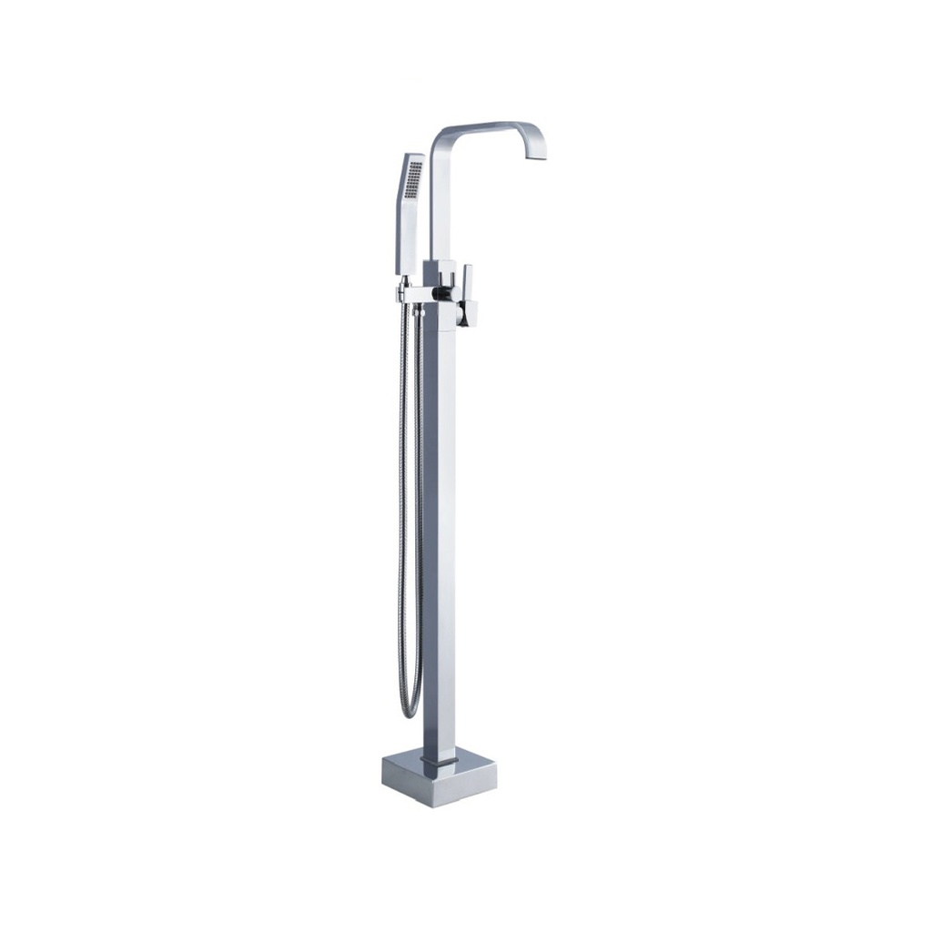 ZILVER WAVE FLOOR MOUNTED BATH MIXER ::ID:: FSB802