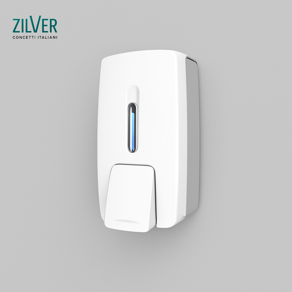 Zilver Soap Dispenser Plastic 800 ML ::ID:: ZSD03