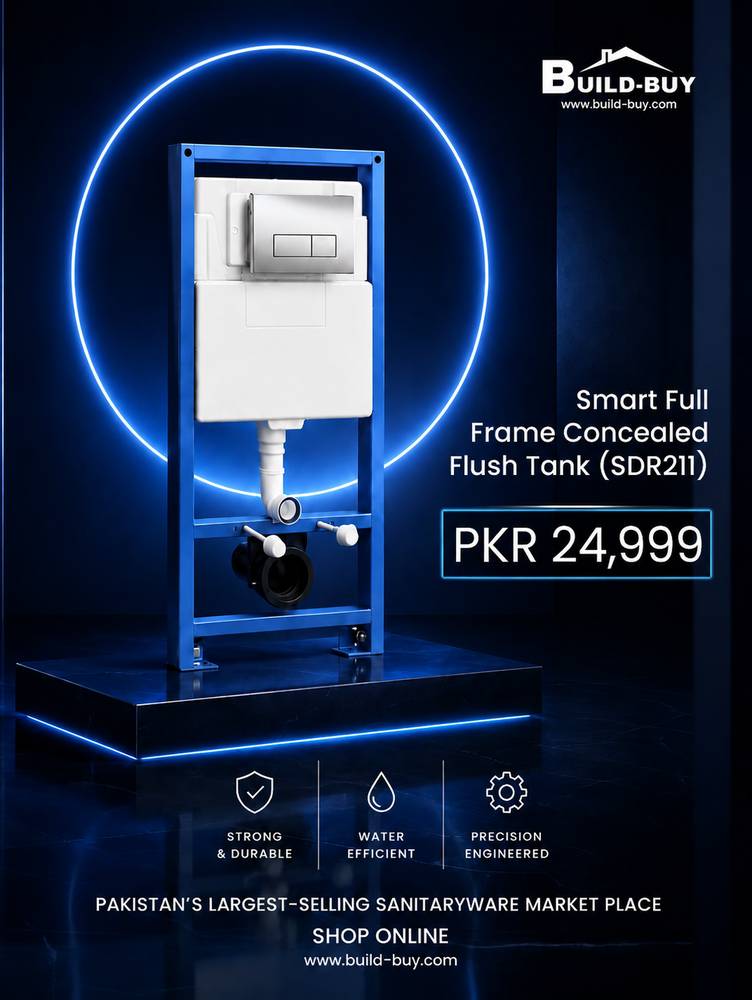 Smart Full Frame Concealed Flush Tank ::ID:: SDR211